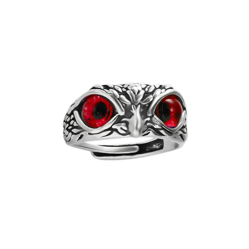 Opening Adjustable Ring Alloy Branch Owl Ring Fashion Jewelry Female