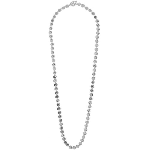 Mini coin long chain necklace