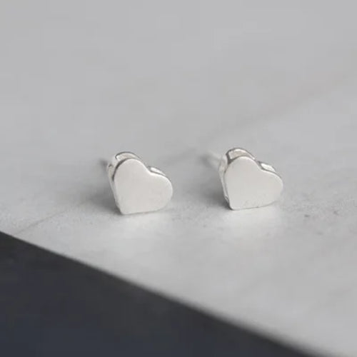 Silver Plated Creative Ear Hole Earrings for Women Prevent Korean